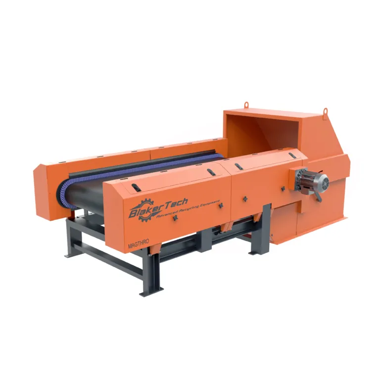 BlakerTech MagThro eddy current separator for controlled separation