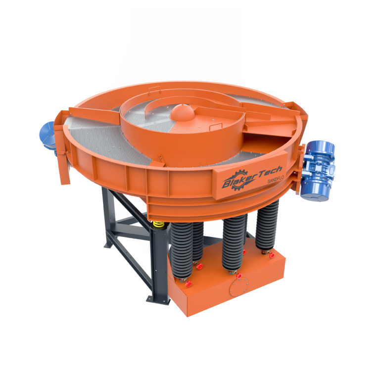 SandFlo fluidised bed separator for metal separation